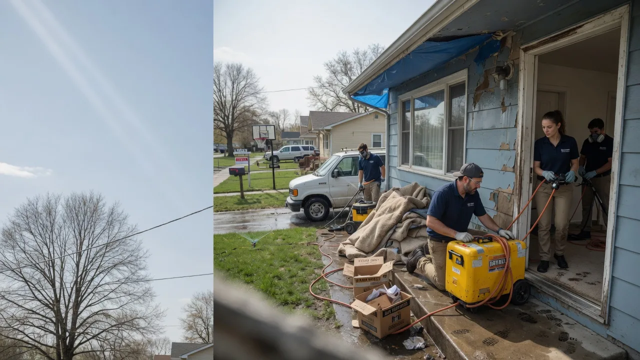 Basement Flood Cleanup in Marshall, IL near me